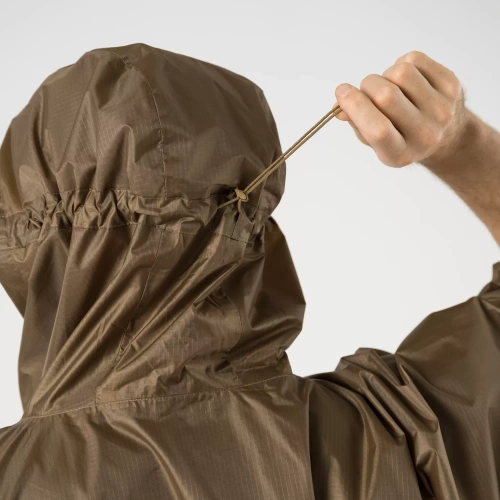 Helikon - Poncho Lightweight - Polyester Ripstop - Schwarz - PO-LHW-PO-01 - Ponchos - Regenumhänge - Bekleidung