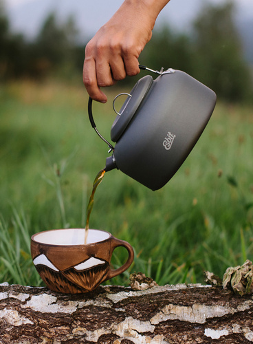 Esbit - Reisewasserkocher Kettle - Aluminium - 1,4 L - WK1400HA - Besteck & Geschirr - Outdoor