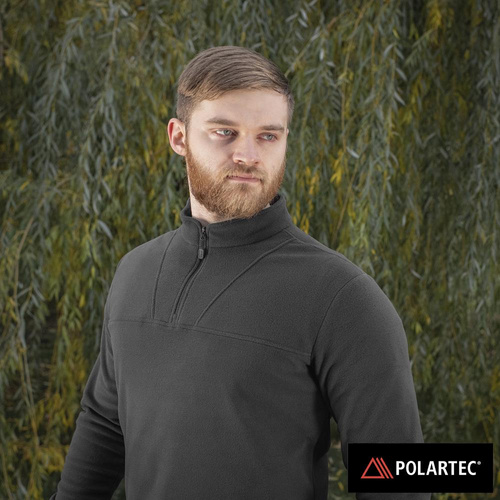 Bekleidung - M-Tac - Fleecejacke Delta Polartec - Schwarz - 70016002 - Fleece-Sweatshirts