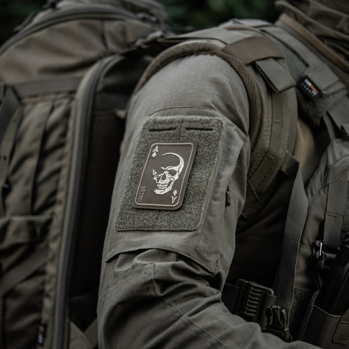 M-Tac - Moralaufnäher Patch Face of War - Cordura - Ranger Green - 51389023 - Morale Patch - Verschiedenes