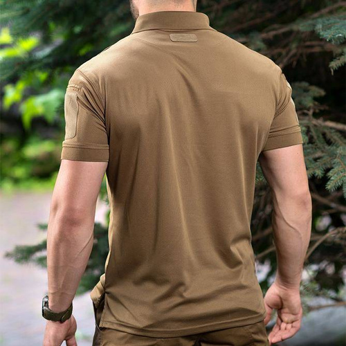 M-Tac - Polohemd Elite Tactical Coolmax - Coyote - 80010005 - T-Shirts