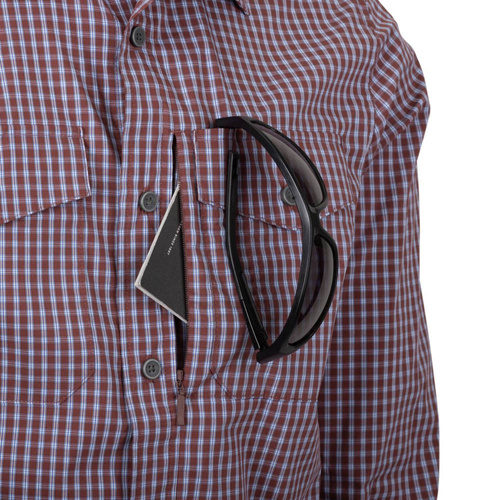 Hemden & Pullover - Helikon - Shirt Covert Concealed Carry - Phantom Grey Checkered - KO-CCC-CB-C3
