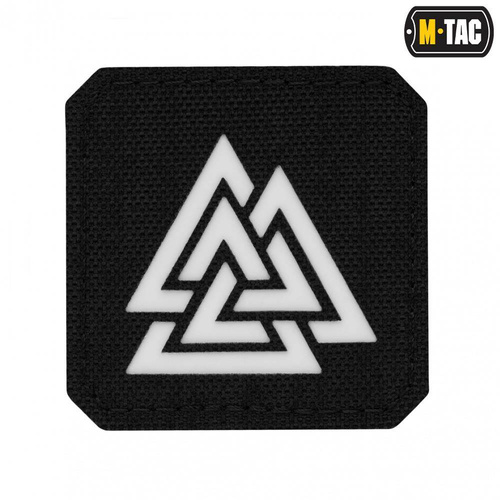 M-Tac - Lasergeschnittenes Valknut Quadrat Patch - Schwarz - 51162299 - Andere