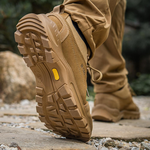 M-Tac - Patrol R Taktische Stiefel - Leder - Coyote - 30203905 - Militärstiefel