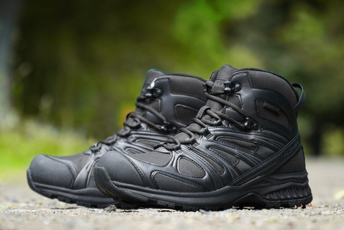 Militärstiefel - Altama - Aboottabad Trail Mid taktische Stiefel - Schwarz - 353201