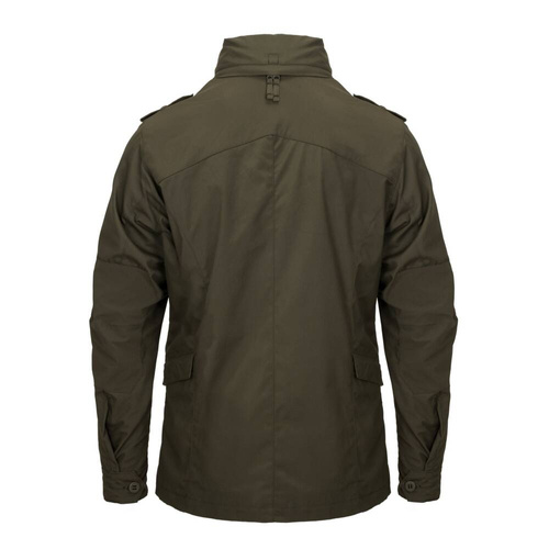 Militärjacken - Helikon - Militärjacke Covert M65 - Erdbraun/Schwarz - KU-C65-DC-0A01A