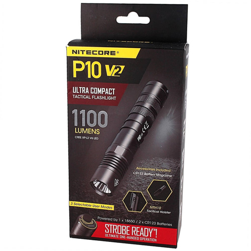 NiteCore - Precise P10 V2 LED-Taschenlampe - 1100 lm - P10 V2 - LED-Taschenlampen - Outdoor