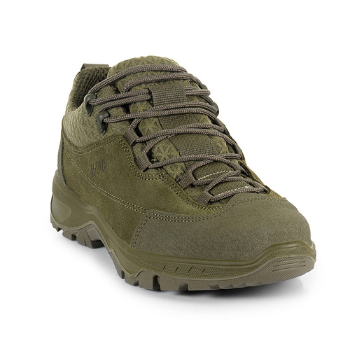M-Tac - Patrol R Vent Taktische Schuhe - Leder - Olive - 30206001 - Militärstiefel - Bekleidung