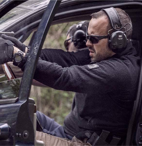 Bekleidung - Helikon - Alpha Tactical Grid Fleece Jacke - Shadow Grey - BL-ALT-FG-35 - Fleece-Sweatshirts