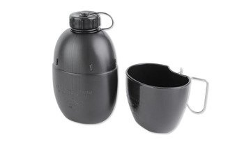 BCB - Feldflasche NATO - 1 L - Schwarz - CR244B