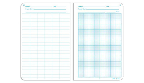 Verschiedenes - Rite in the Rain - All-Weather Geological Notebook - 4 3/8" x 7 1/4" - 540F - Gelb - Notizbücher & Zubehör