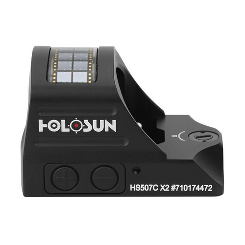 Holosun - HS507C X2 Micro Red Dot Rotpunktvisier mit Picatinny-Schienenmontage - Holosun Kollimatorvisiere