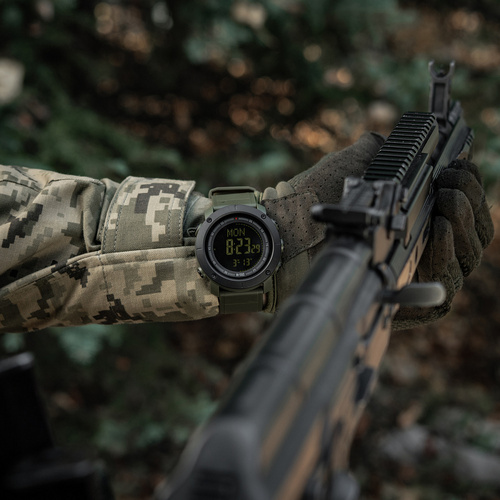 Uhren - M-Tac - Taktische Uhr mit Kompass 2095 - Grün - 50009001