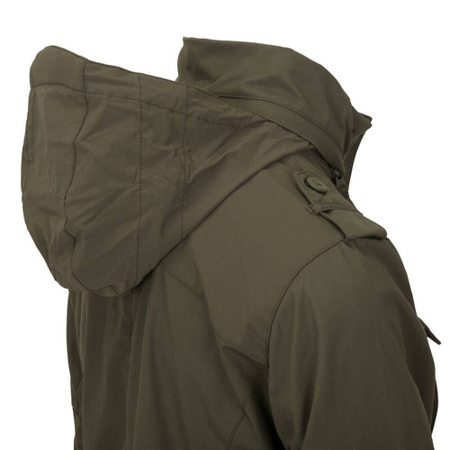 Militärjacken - Helikon - Militärjacke Covert M65 - Erdbraun/Schwarz - KU-C65-DC-0A01A