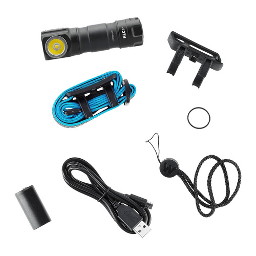 Outdoor - Walther - Taschenlampe LED HLC1r - 500 lm - Schwarz - 3.7137 - LED-Taschenlampen