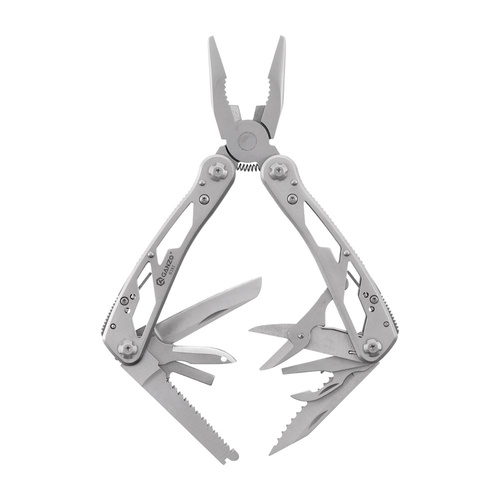 Multitools - Ganzo - Kippwerkzeug mit Bitsatz - 24 Werkzeuge - Silber - G202