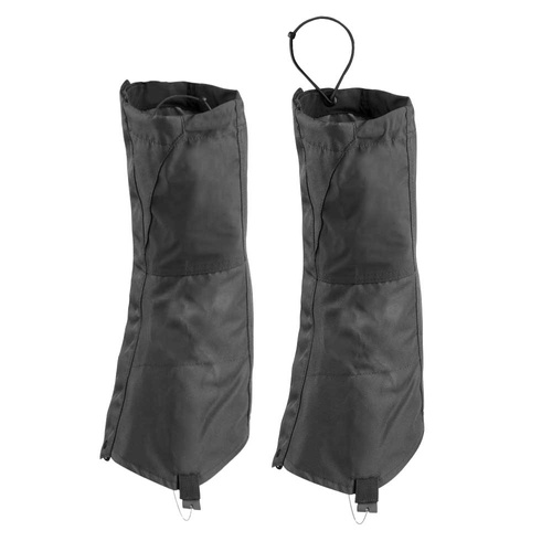 Mil-Tec - Stahldraht-Befestigungsgamaschen 2.0 - Schwarz - 12906102 - Gamaschen