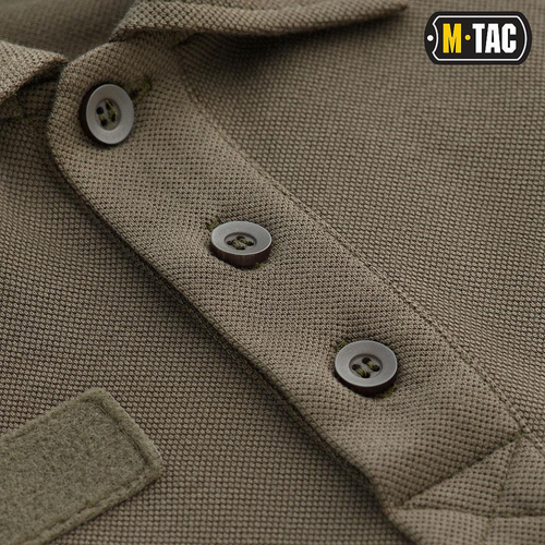 Poloshirts - M-Tac - Taktisches Poloshirt mit langen Ärmeln - Dark Olive - 80021048