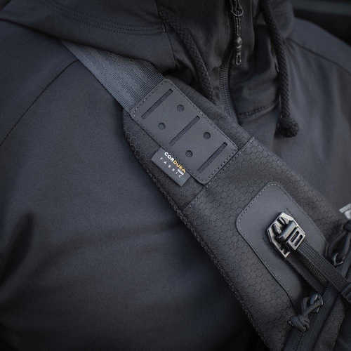 Taschen - M-Tac - Umhängetasche Slim Elite Hex - Schwarz - 10210002