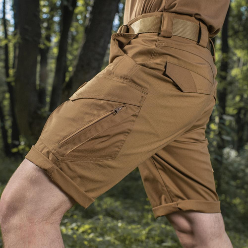 M-Tac - Aggressor Gen.II Flex Tactical Shorts - Polycotton - Coyote Brown - 20014017 - Kurze Hose - Bekleidung