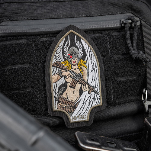 M-Tac – Valkyrie-Aufnäher – Stickerei – Schwarz/Ranger-Grün – 51425223 - Andere