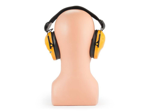 Aktive Kopfhörer - RealHunter - Set aus Active PRO Gehörschützern und Schutzbrille - Orange