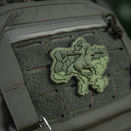 M-Tac – Cossack Ukraine Patch – PVC 3D – Horse Charge – Oliv – 51349001 - Andere