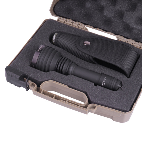 LED-Taschenlampen - Armytek - Taktische Taschenlampe Barracuda Pro Max - Blitzlicht - 2800 lm - Schwarz - F10501PC