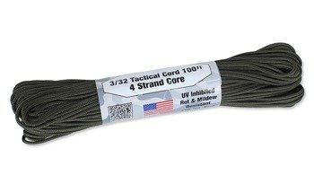 Atwood Rope MFG - Taktische Schnur 3/32 - 2,2 mm - Olive Drab - 100ft