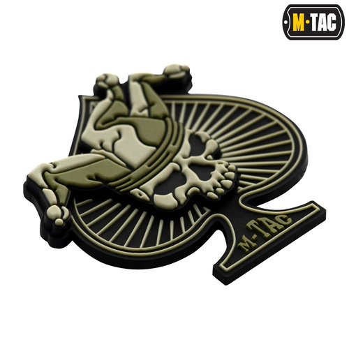 3D PVC Morale Patches - M-Tac – Ace of Spades-Patch – PVC 3D – Oliv – 51108201