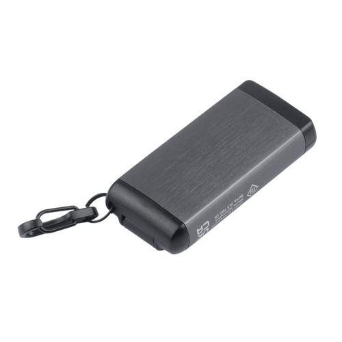 Ledlenser - Wiederaufladbare LED-Taschenlampe / Schlüsselring K6R - 400 lm - Mit Rotlichtmodus - Grau - 502577 - LED-Taschenlampen - Outdoor