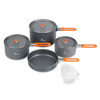 Fire Maple - Touristisches Kochgeschirr - Set mit 4 Schalen - FEAST 5 Cookware-Orange