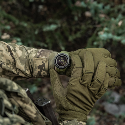 M-Tac - Taktische Uhr 2166 - LED - 5 ATM - Grün - 50008001 - Uhren