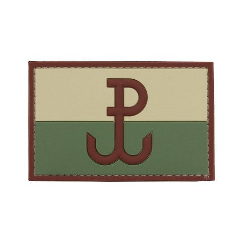 101 Inc. - 3D Aufnäher - Polen Anker - Multicamo - 444130-7011 -  3D PVC Morale Patches