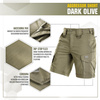 M-Tac - Aggressor Tactical Shorts - Polycotton - Rip-Stop - Dark Olive - 20018048