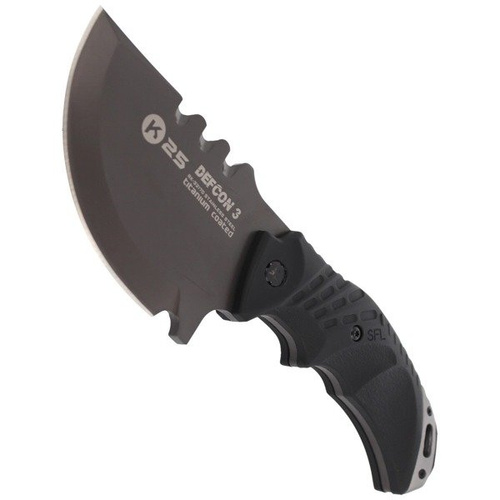 - K25 - DEFCON 3 Titanium Tactical feststehendes Messer - 32170 -