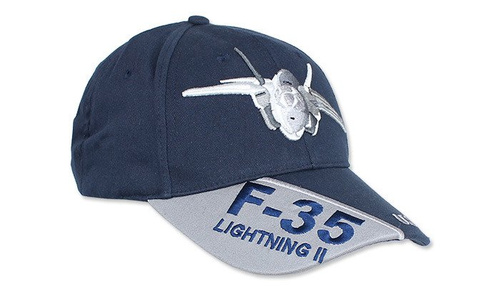Caps & Feldmützen - FOSTEX - Baseballkappe F-35 LIGHTNING II - Marineblau