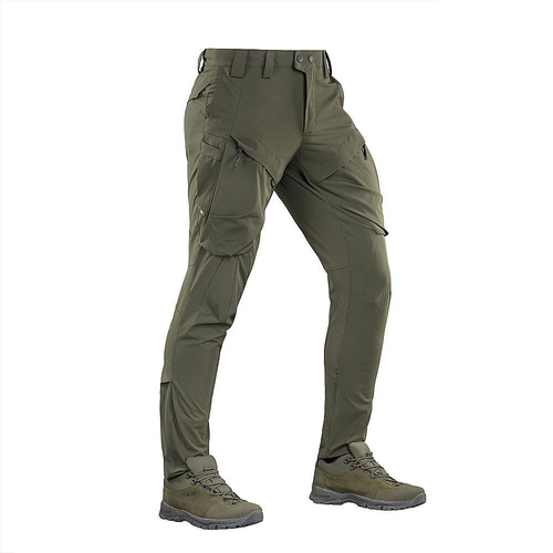 M-Tac - Trekkinghose Rubicon Flex - 4-Way Stretch - Army Olive - 20074062 - Cargohosen - Bekleidung