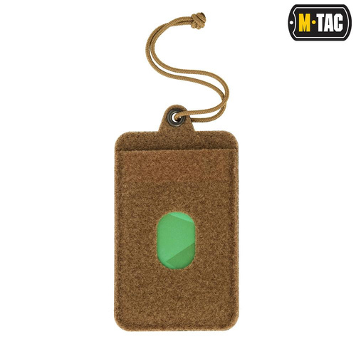 M-Tac - Patch Panel mit ID-Kartentasche mit Lanyard - Coyote - 10118005 - Andere
