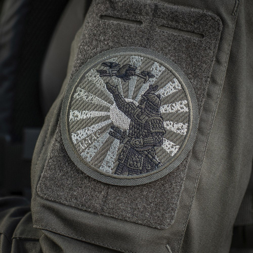 M-Tac – Aufnäher „Der Weg des Samurai“ – Stickerei – Ranger Green – 51426123 - Andere - Verschiedenes