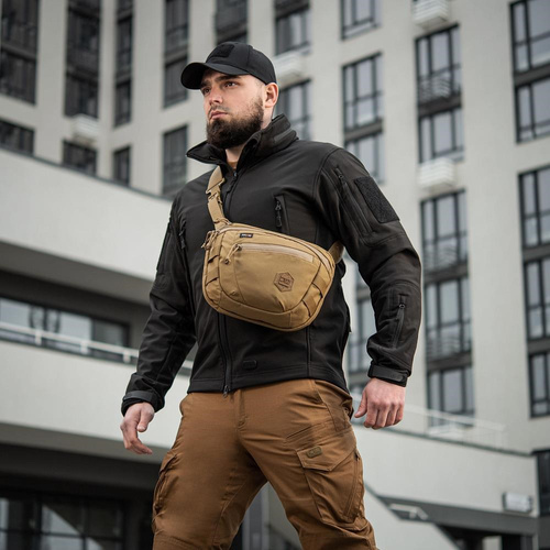 Outdoor - M-Tac - Sphaera Hardsling Bag Large Elite - Coyote - 51433005 - Gürtel, Bein & Hüfttaschen