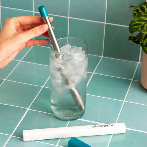 LifeStraw - Wasser Strohhalm Filter SIP - Tragetasche -Thistle Purple - Wasseraufbereitung - Outdoor