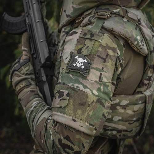 M-Tac - Jolly Roger Aufnäher - PVC - Olive Drab - 51116801 - 3D PVC Morale Patches - Verschiedenes