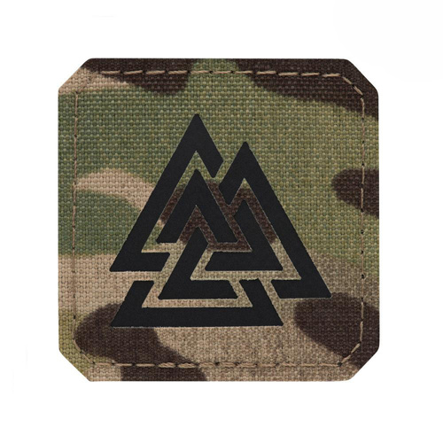 M-Tac - Valknut Laser Cut Patch - Multicam / Black - 51162802 - Morale Patch