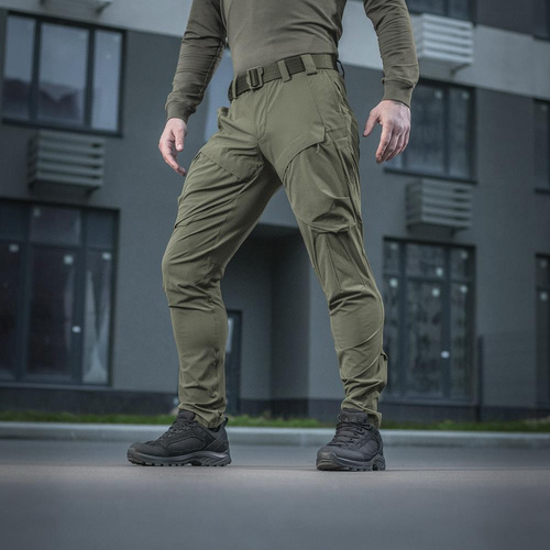 M-Tac - Trekkinghose Rubicon Flex - 4-Way Stretch - Army Olive - 20074062 - Cargohosen - Bekleidung