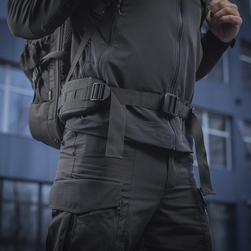 3 Tag (41-60 Liter) - M-Tac - Militärrucksack Elite Hex - Groß - Schwarz - 10217002