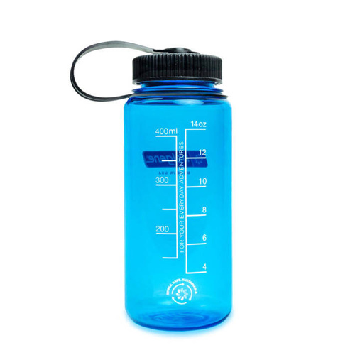 Wasserbehälter & Feldflaschen - Nalgene – Wasserflasche 16 oz Wide Mouth Sustain – 53 mm Gewinde – 500 ml – Blau – 2020–1816