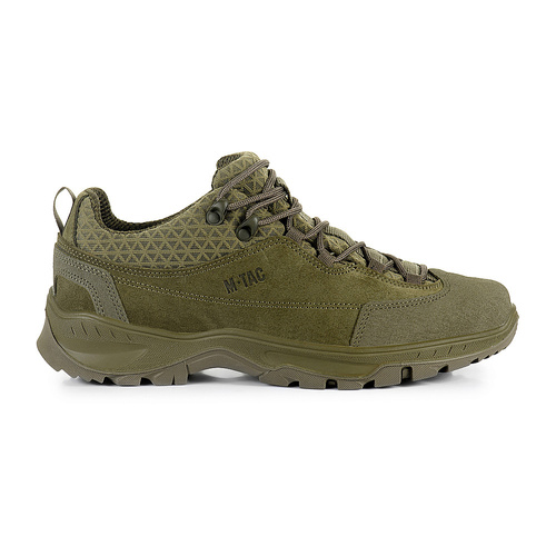M-Tac - Patrol R Vent Taktische Schuhe - Leder - Olive - 30206001 - Militärstiefel
