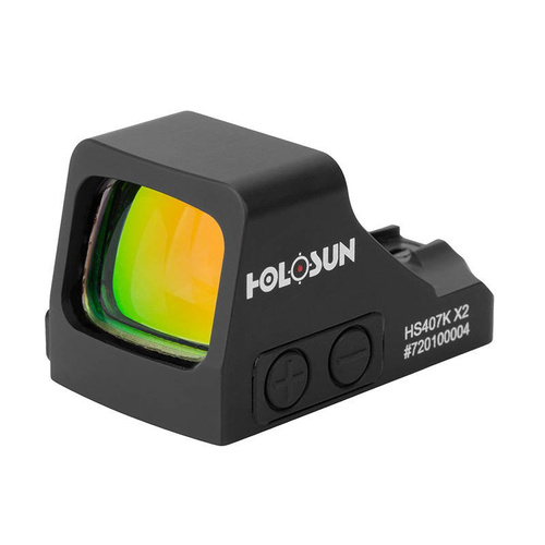 Holosun - Kollimator HS407K Offene Reflex SubCompact Pistole Visier - Schwarz - HS407K X2 - Holosun Kollimatorvisiere - Outdoor