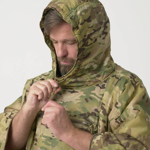 Helikon - Poncho Swagman Roll - Windpack - Climashield - MultiCam - PO-SMR-BL-34 - Ponchos - Regenumhänge - Bekleidung